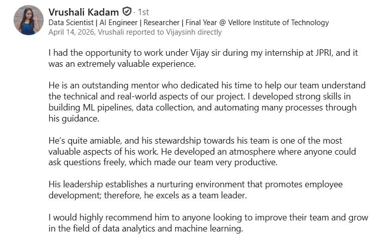 LinkedIn Feedback 3